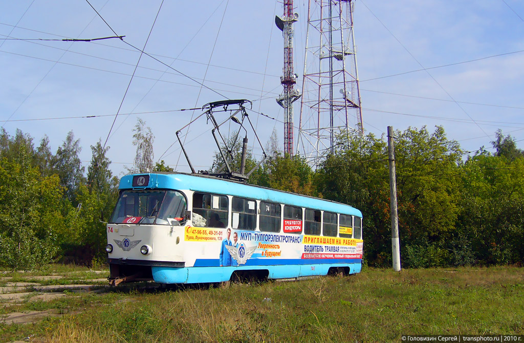 Тула, Tatra T3SU № 74