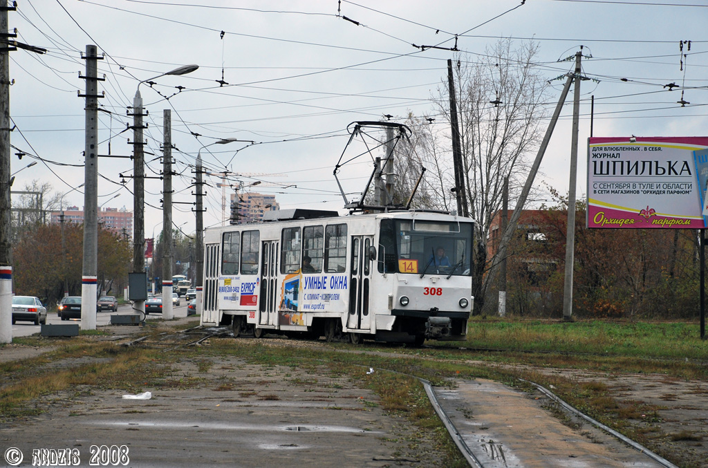 Тула, Tatra T6B5SU № 308