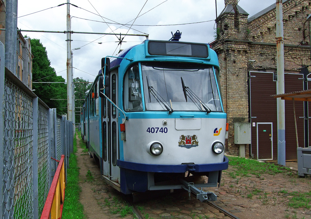 Рига, Tatra T3A № 40740