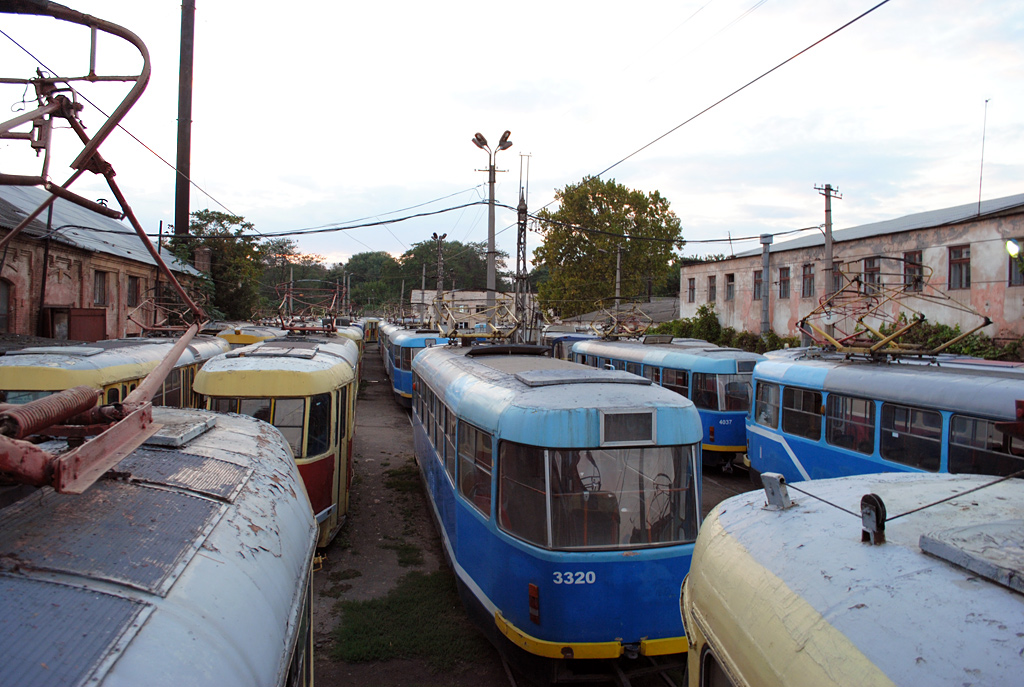 Oděsa, Tatra T3R.P č. 3320; Oděsa — Tramway Depot #1 & ORZET