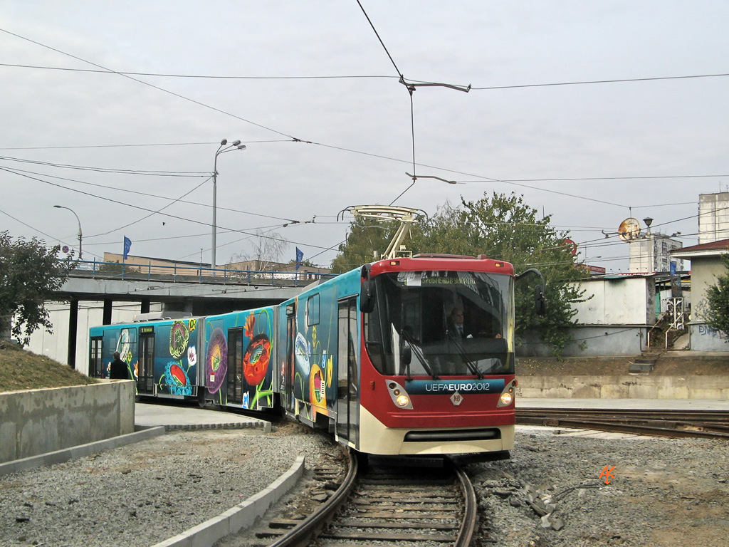 Kyjev — Opening of the rapid tram 16.10.2010