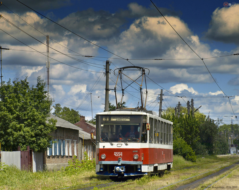 Харьков, Tatra T6B5SU № 4554