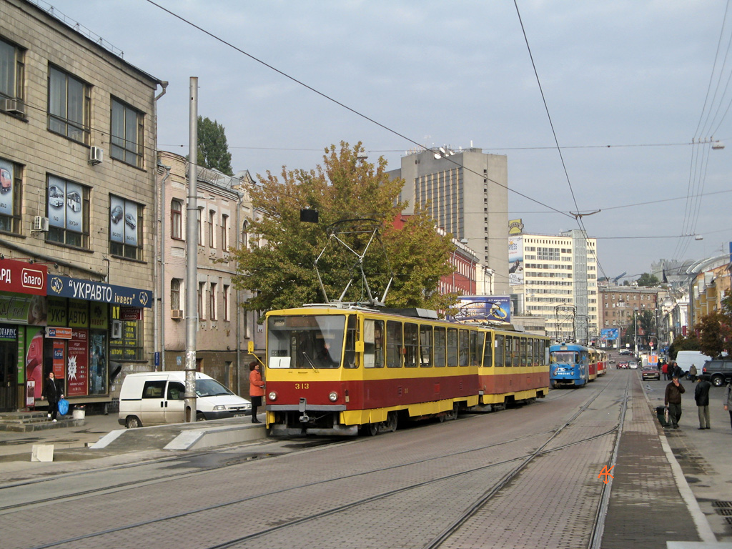 Киев, Tatra T6B5SU № 313