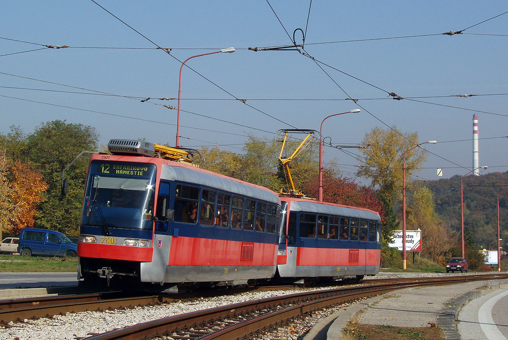 Bratislava, Tatra T3S № 7301; Bratislava, Tatra T3S № 7302