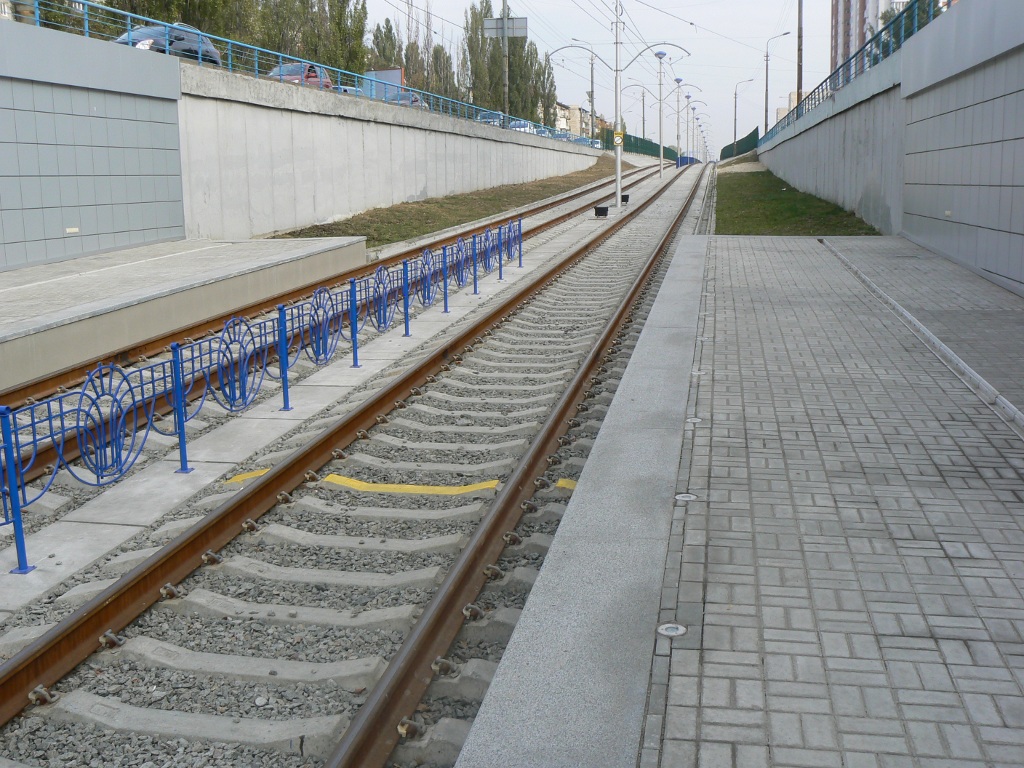 Kyiv — Opening of the rapid tram 16.10.2010
