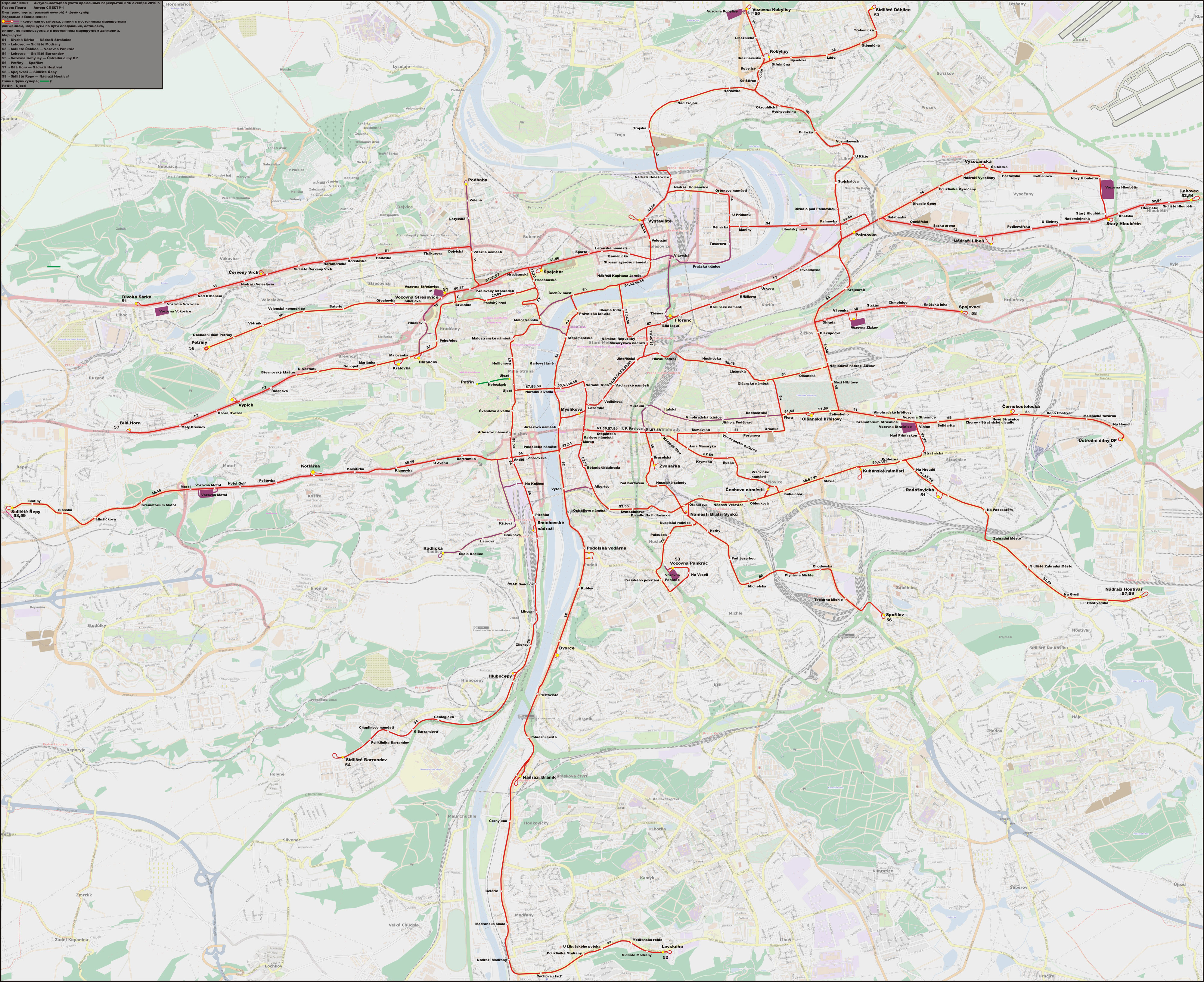 Prague — Maps