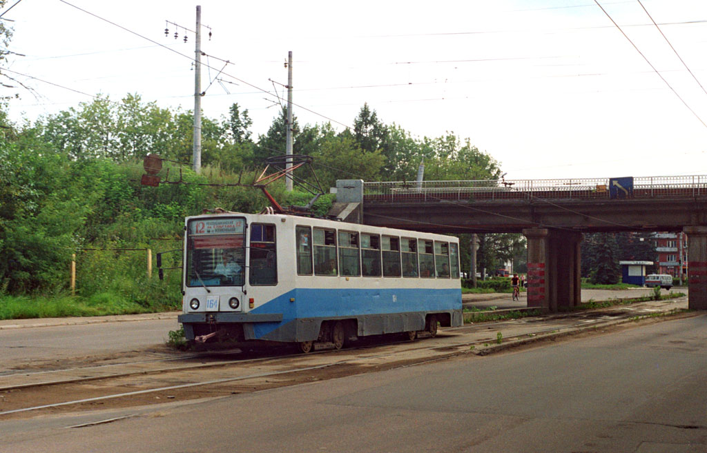 Tver, 71-608K N°. 164; Tver — Streetcar lines: Proletarsky District; Tver — Tver tramway in the early 2000s (2002 — 2006)