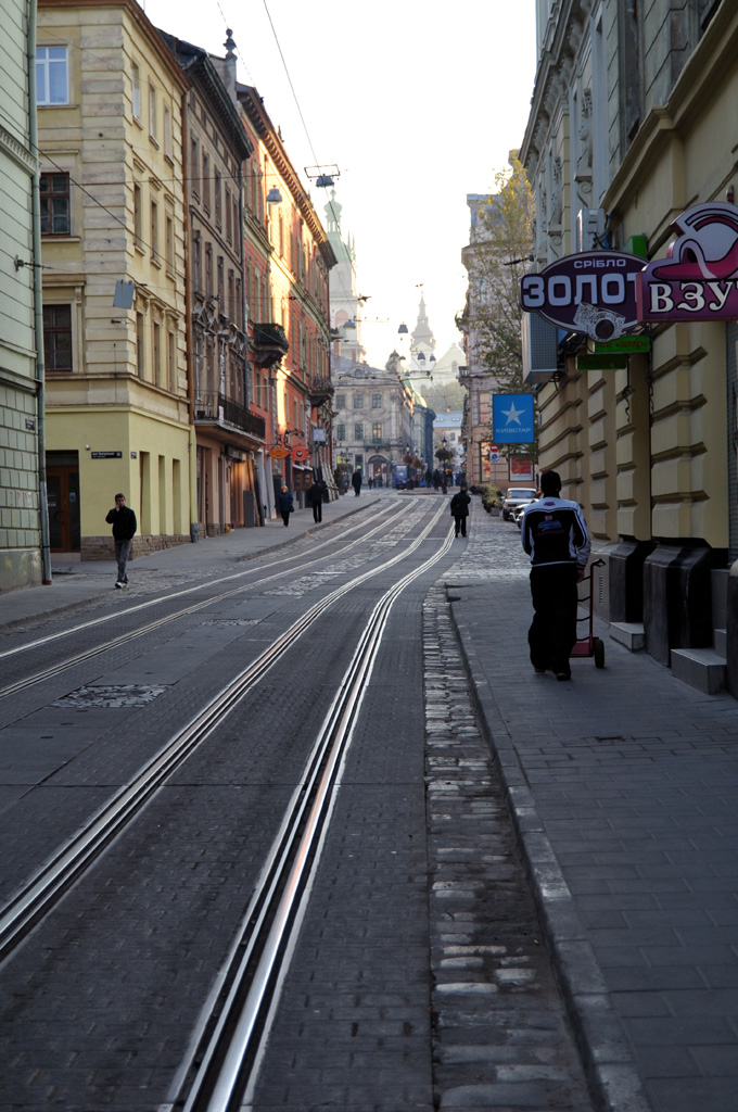 Lviv — Tram lines and infrastructure