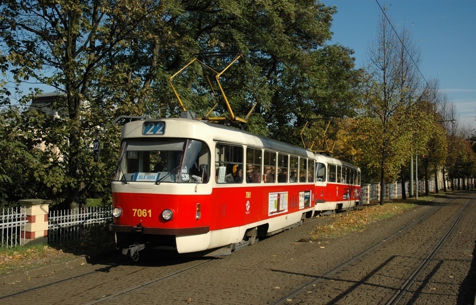 Прага, Tatra T3SUCS № 7061