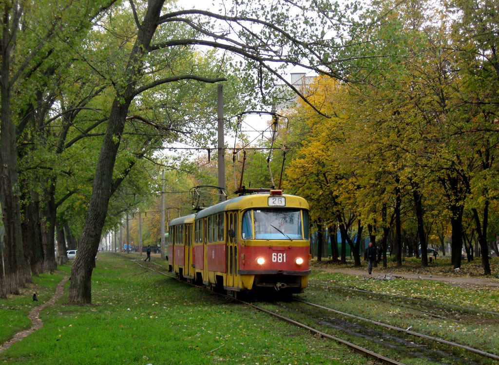 Kharkiv, Tatra T3SU # 681