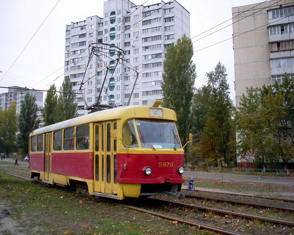 Kiova, Tatra T3SU # 5970