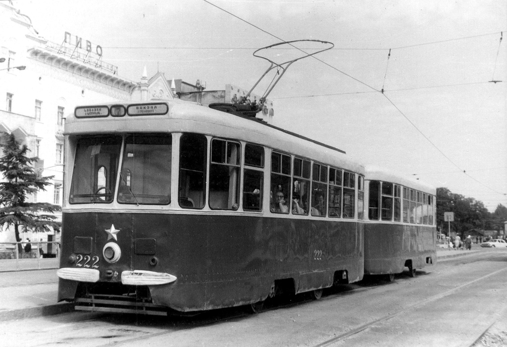 Тбилиси, КТМ-2 № 222; Тбилиси — Старые фотографии и открытки — трамвай