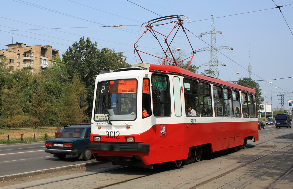 Москва, 71-134А (ЛМ-99АЭ) № 3012