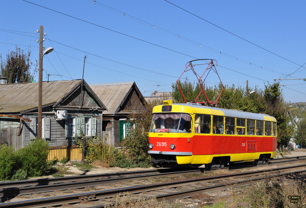 Волгоград, Tatra T3SU № 2695