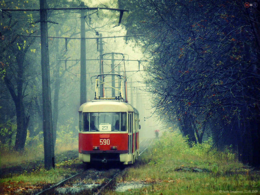 Харьков, Tatra T3SU № 590