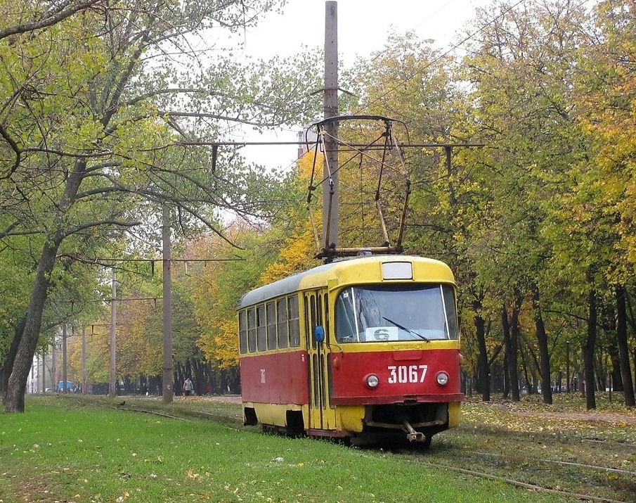哈爾科夫, Tatra T3SU (2-door) # 3067