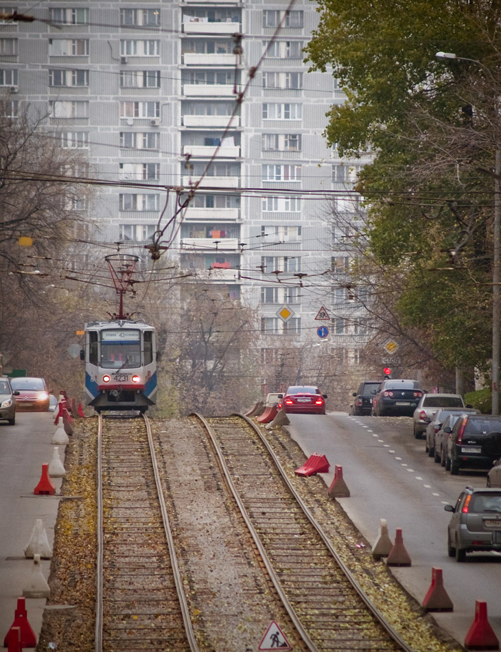 Moscow — Construction and repairs; Moscow — Tram lines: South-Eastern Administrative District