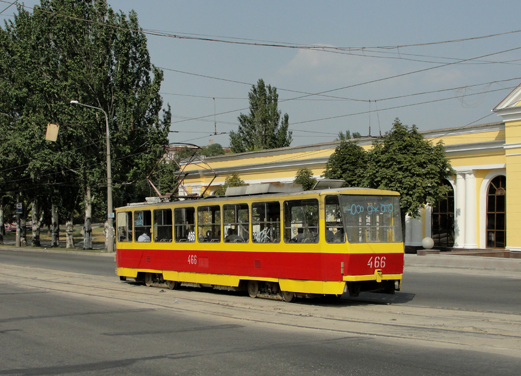 Zaporizhzhia, Tatra-Yug T6B5 # 466