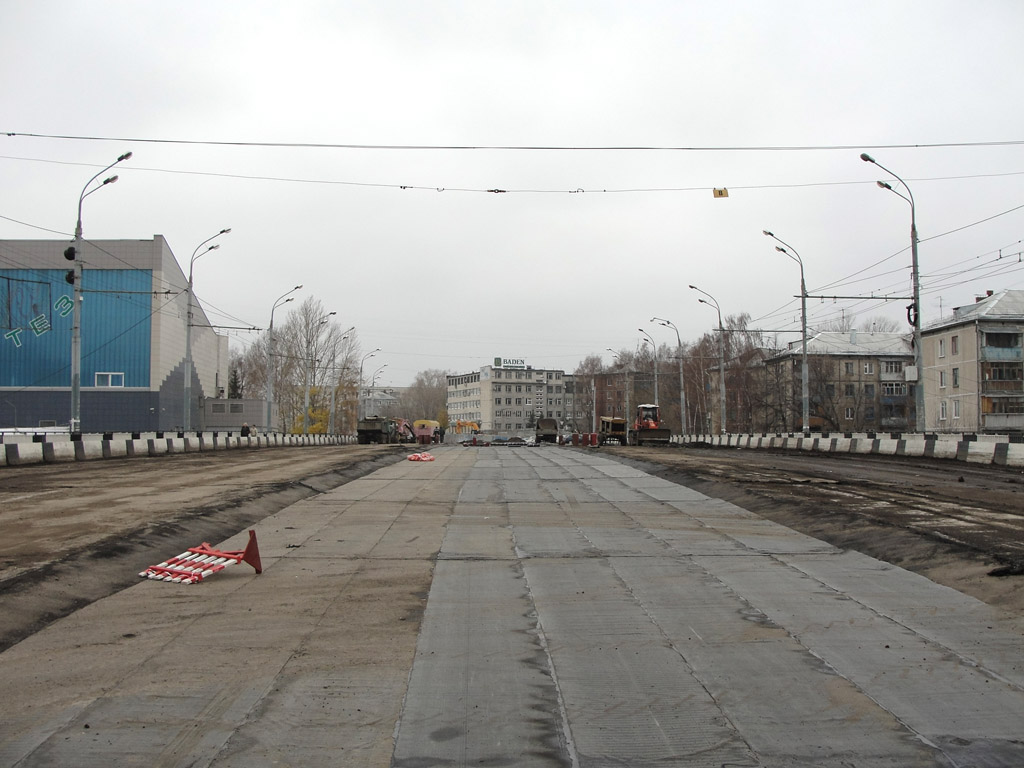 Казан — Реконструкции трамвайных линий
