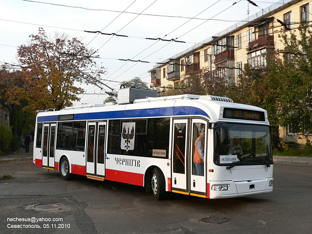 Sevastopol, BKM 321 nr. БКМ 32100С; Sevastopol — Exhibition dedicated to 60 years of working Sevastopol's trolleybuses