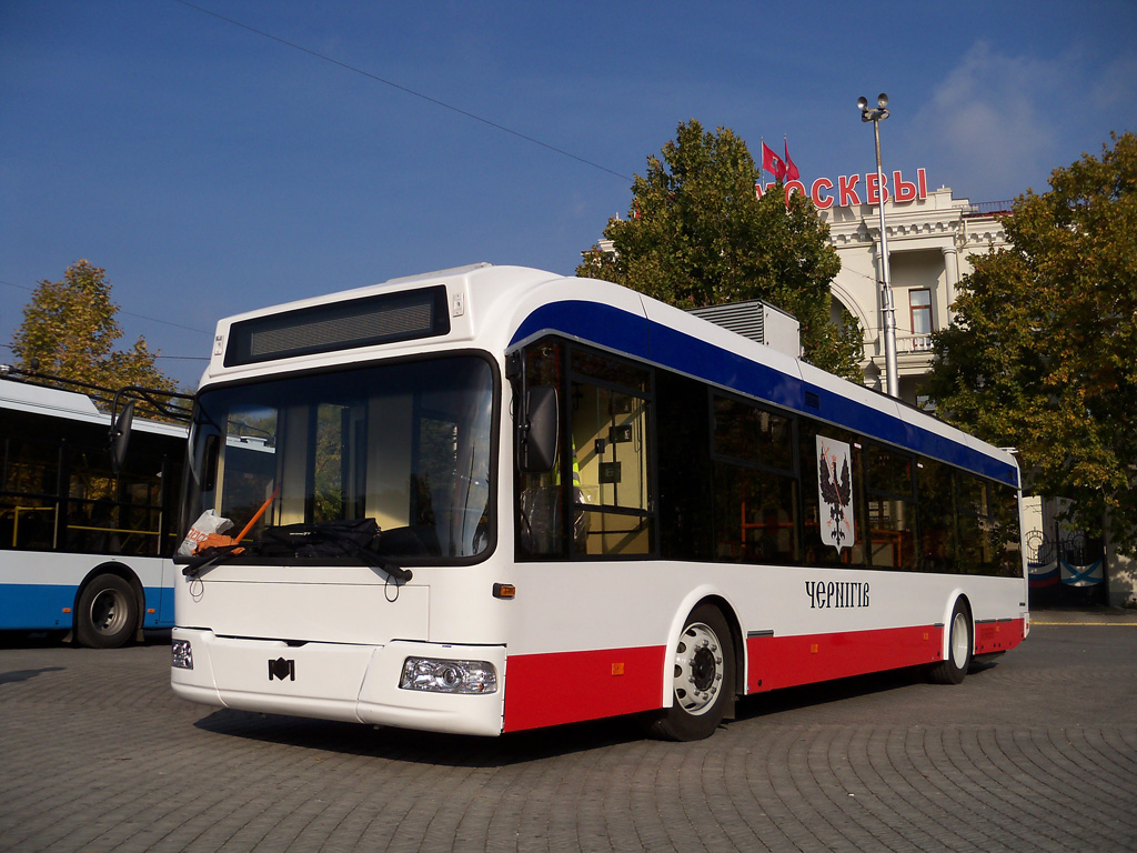Sevastopol, BKM 321 č. БКМ 32100С; Sevastopol — Exhibition dedicated to 60 years of working Sevastopol's trolleybuses