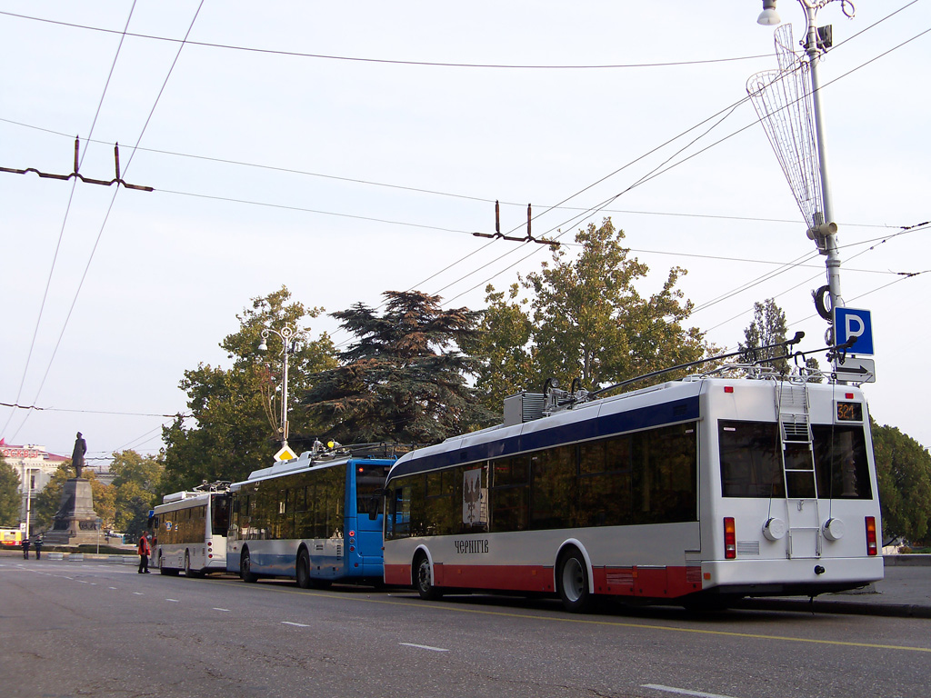 Севастополь, БКМ 321 № БКМ 32100С; Севастополь — Выставка посвящённая 60-летию Севастопольского троллейбуса (05.11.2010)