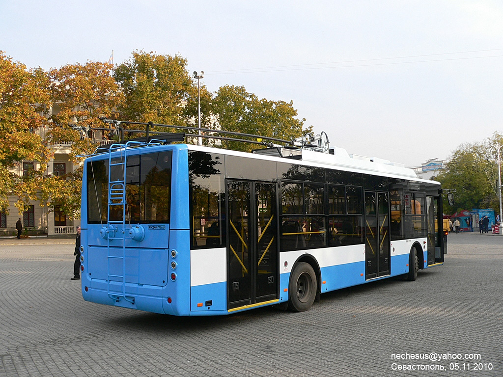Crimean trolleybus, Bogdan T70110 № 4303; Sevastopol — Exhibition dedicated to 60 years of working Sevastopol's trolleybuses