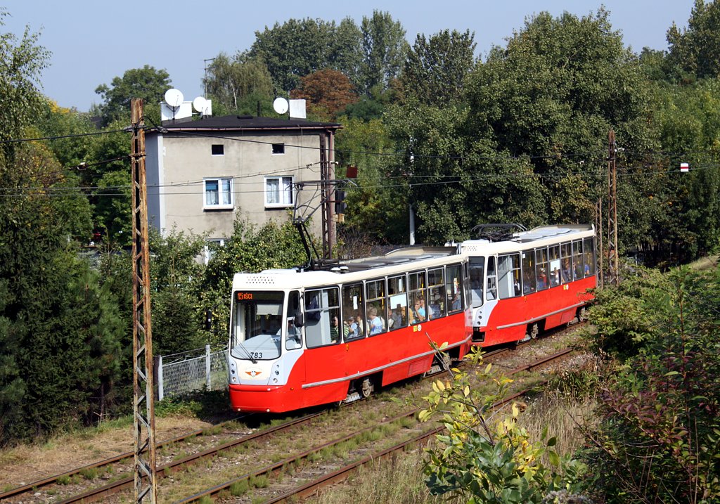 Silesia trams, Konstal 105N-2K # 783