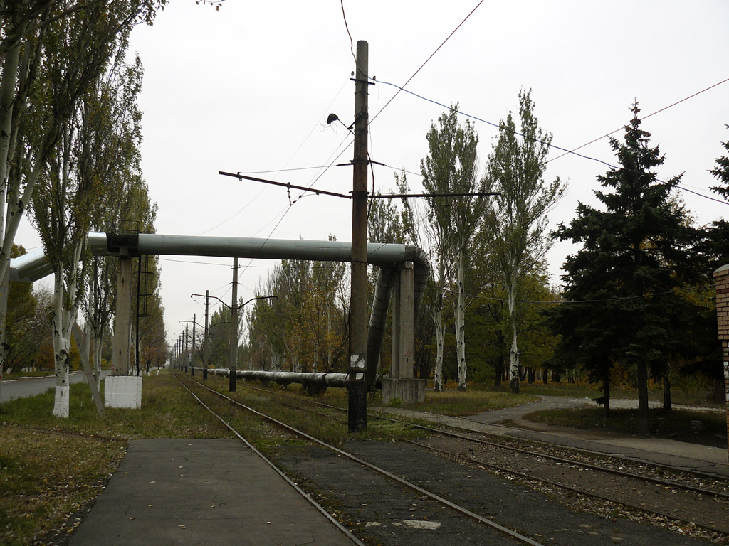 Авдіївка — Трамвайні лінії та інфраструктура