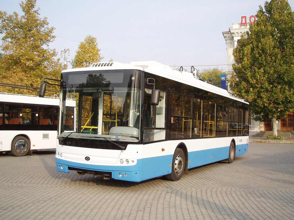 克里米亚无轨电车, Bogdan T70110 # 4303; 塞瓦斯托波爾 — Exhibition dedicated to 60 years of working Sevastopol's trolleybuses