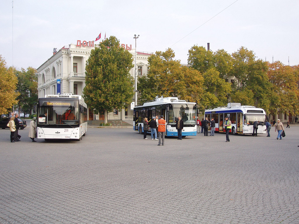 Севастополь — Выставка посвящённая 60-летию Севастопольского троллейбуса (05.11.2010)