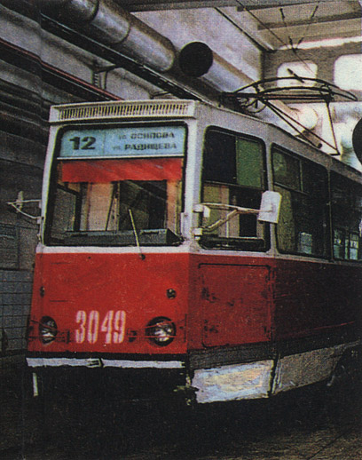 Saratov, 71-605 (KTM-5M3) č. 3049; Saratov — Tramway depot # 3