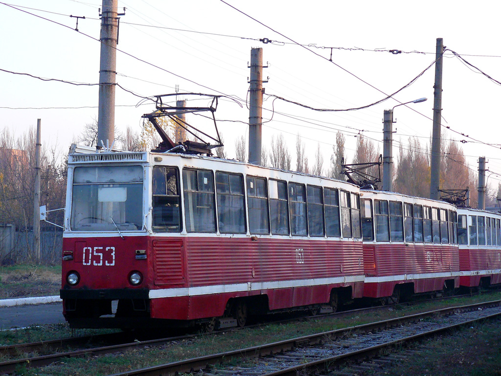 Авдеевка, 71-605 (КТМ-5М3) № 053; Авдеевка — Трамвайный парк