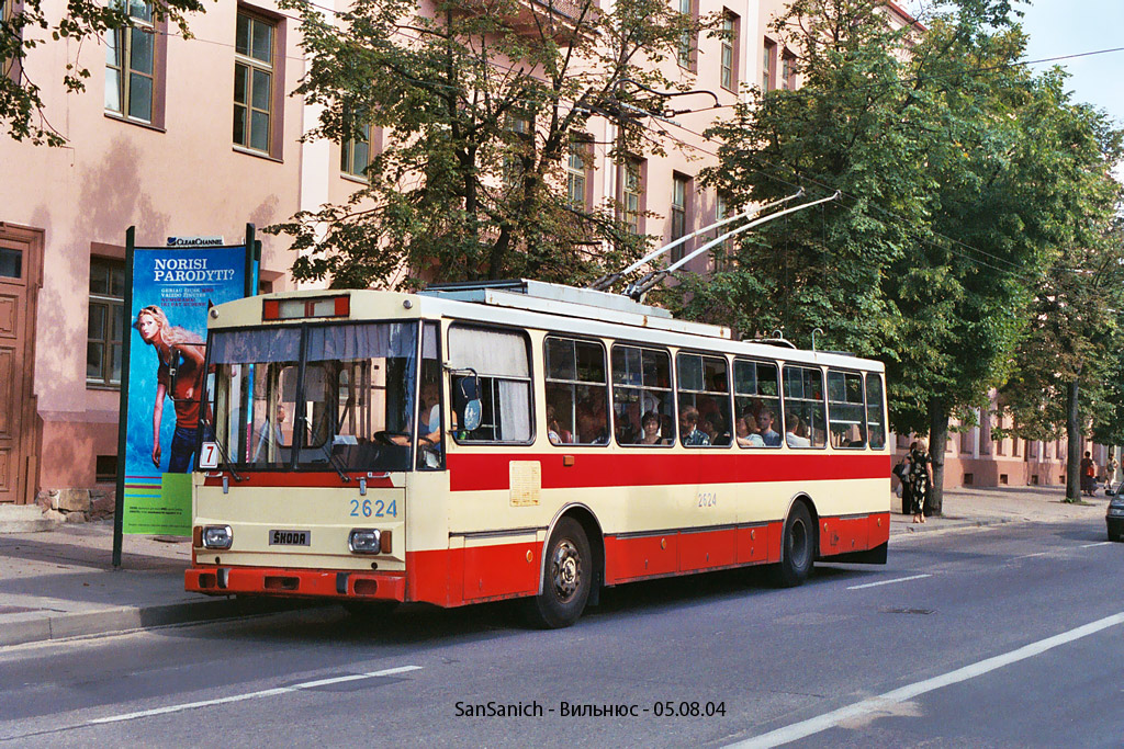 Vilnius, Škoda 14Tr13/6 č. 2624
