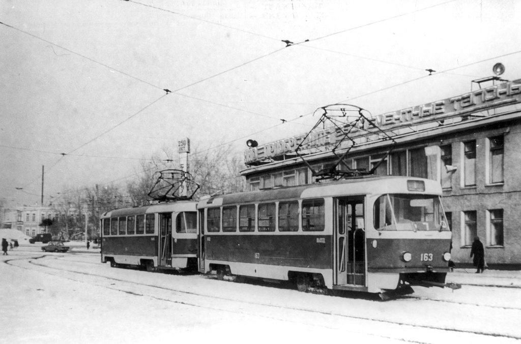 Barnaul, Tatra T3SU (2-door) nr. 163; Barnaul, Tatra T3SU (2-door) nr. 164