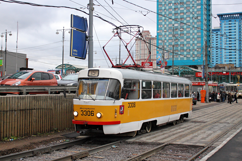 Moscova, Tatra T3SU nr. 3306