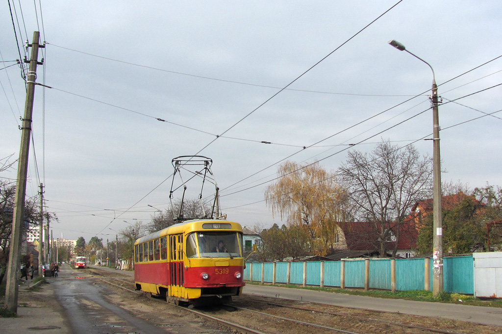 Киев, Tatra T3SU (двухдверная) № 5319