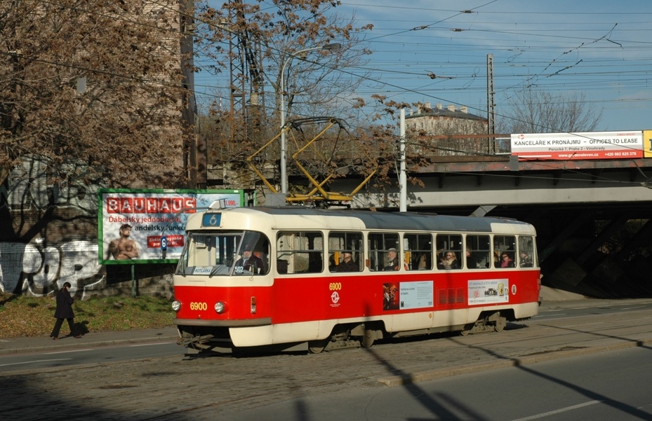 Prague, Tatra T3 № 6900