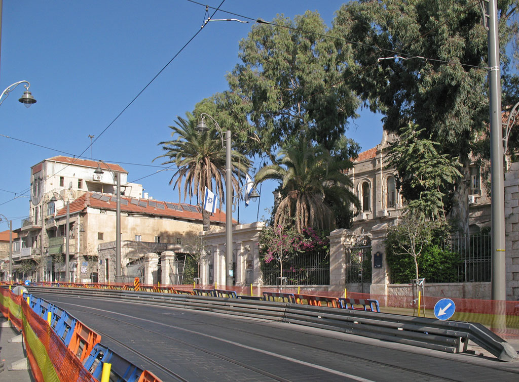 Jeruusalem — Construction of the Red Line; Jeruusalem — Tramway — Miscellaneous photos