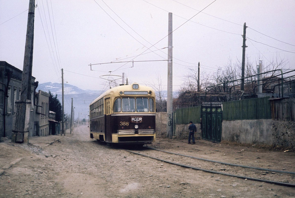 第比利斯, RVZ-6M2 # 388; 第比利斯 — Old photos and postcards — tramway