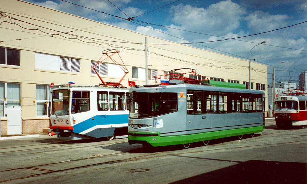 Москва, 71-608КМ № 4213; Москва, 71-135 (ЛМ-2000) № 3001