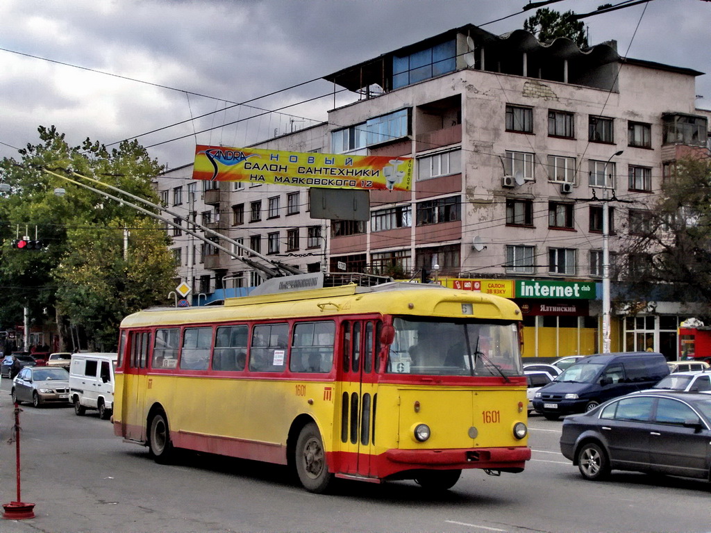 Крымский троллейбус, Škoda 9Tr24 № 1601