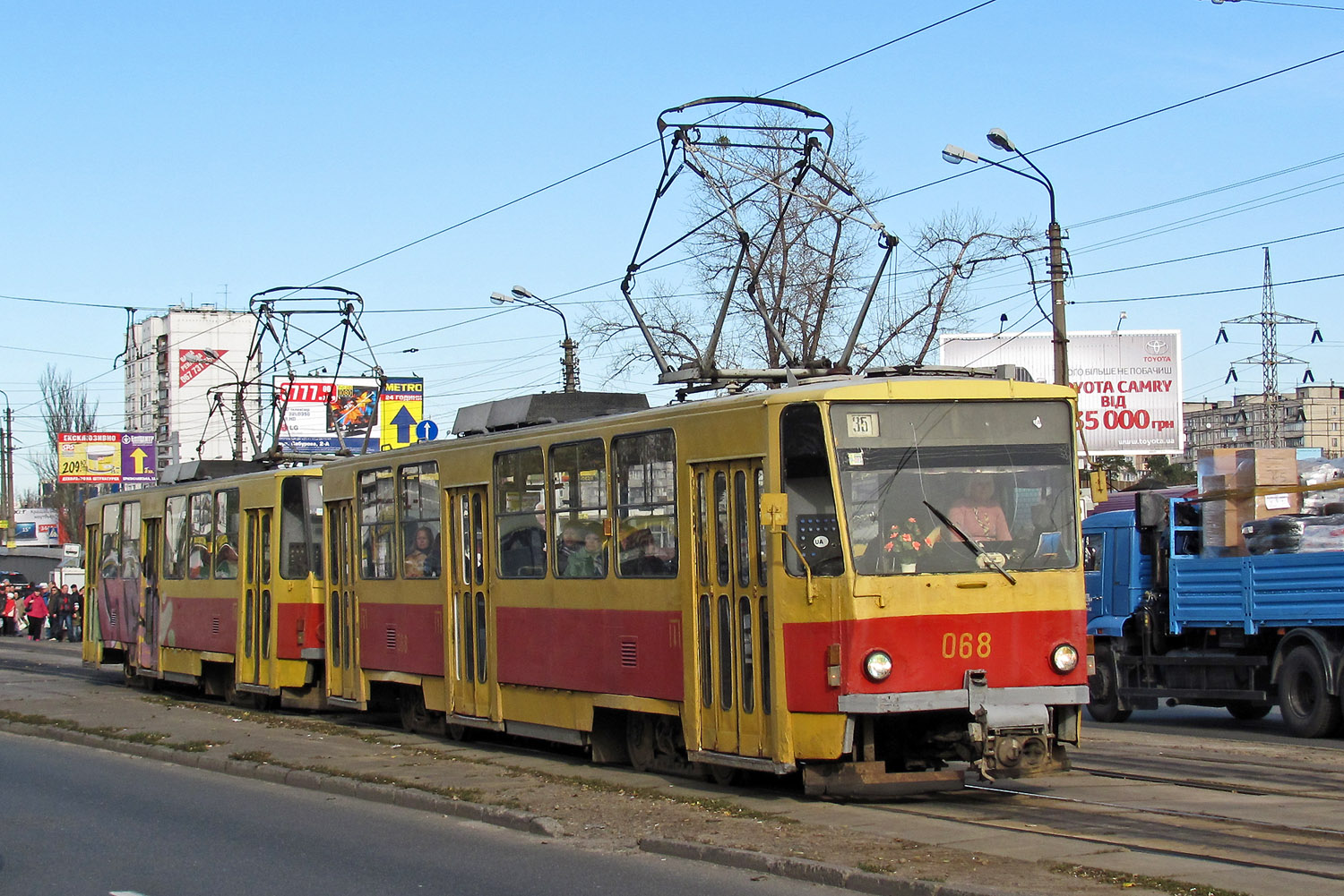Kyiv, Tatra T6B5SU № 068