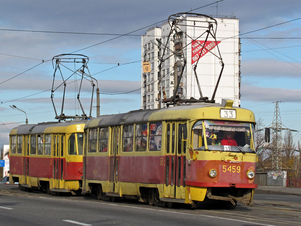 Киев, Tatra T3SU № 5459