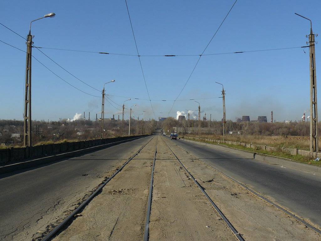 Запорожье — Трамвайная линия Зелёный Яр — завод «Днепроспецсталь»