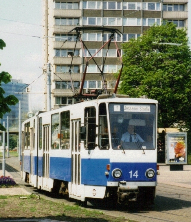 Cottbus, Tatra KT4D № 14