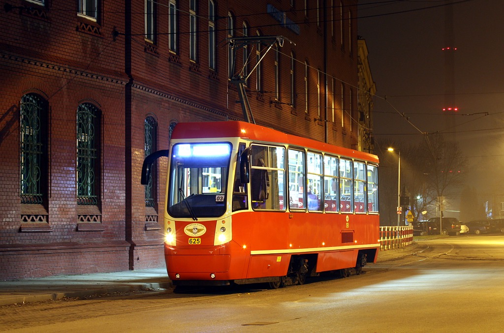 Silesia trams, Konstal 105Na № 625