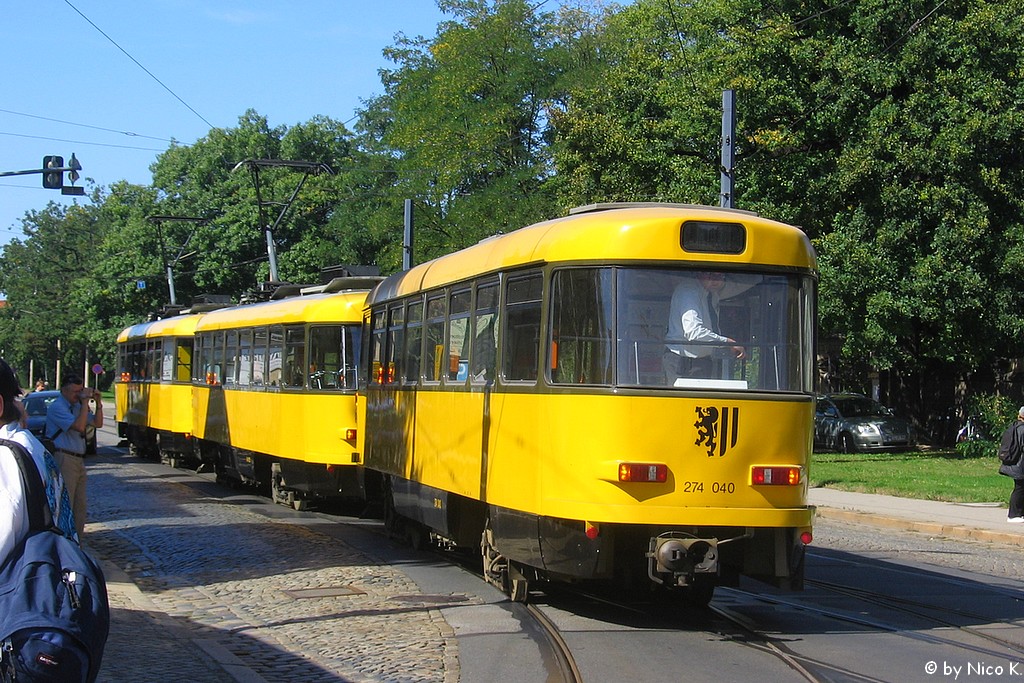 Dresden, Tatra B4D-MS č. 274 040
