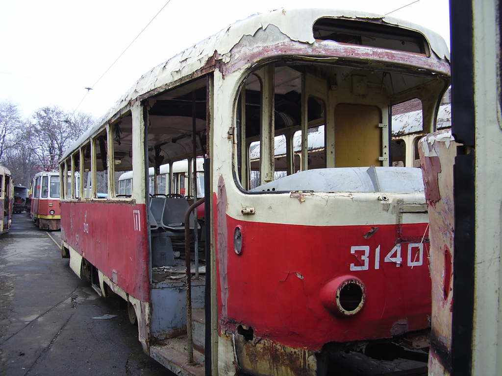 Одесса, Tatra T3SU (двухдверная) № 3140