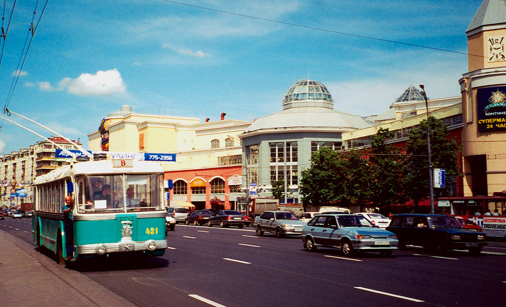 Москва, СВАРЗ ТБЭС № 421; Москва — Парад к юбилею МТрЗ 2 июля 2004